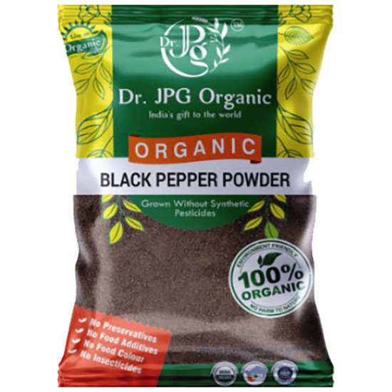 Dr. JPG Organic Black Pepper Powder image