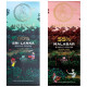 Ambriona Combo Pack of 80% Sri Lanka Single Origin Sugar Free Dark Chocolate & 55% Malabar Single Origin Sugar Free Dark Milk Chocolate with Hazelnuts (50gm Each) image