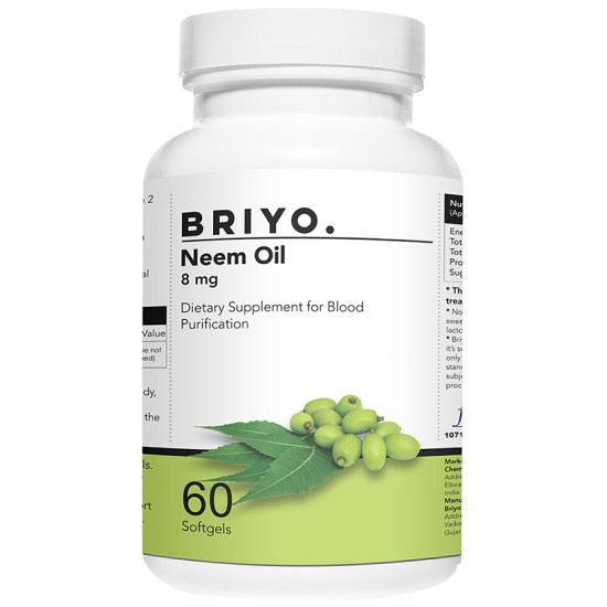 Briyo Neem 8mg Softgel image