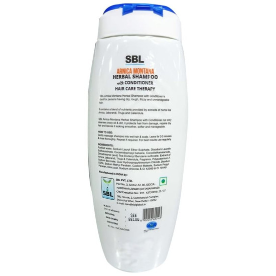 SBL Arnica Montana Herbal Shampoo With Conditioner image