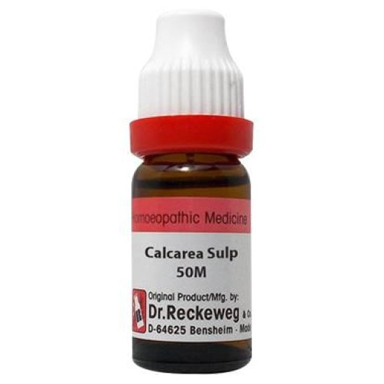 Dr. Reckeweg Calc Sulph Dilution 50M CH image