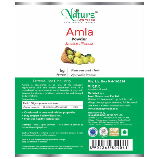 Naturz Ayurveda Amla Powder image