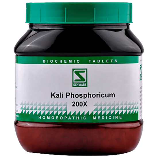 Dr Willmar Schwabe India Kali Phosphoricum Biochemic Tablet 3X image