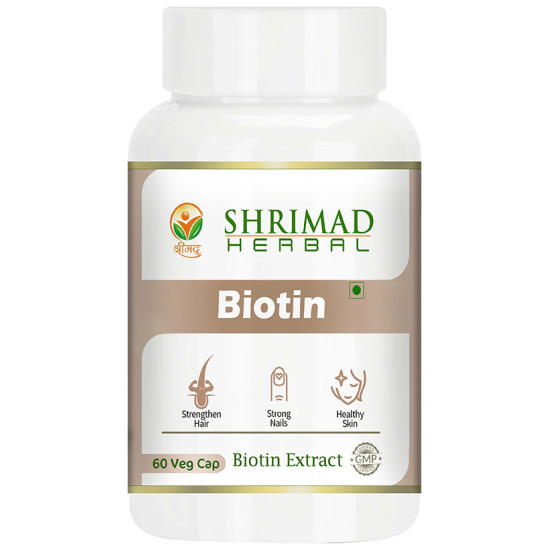 Shrimad Herbal Biotin Veg Capsule image