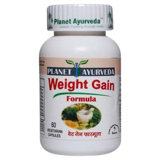 Planet Ayurveda Weight Gain Formula Capsule image