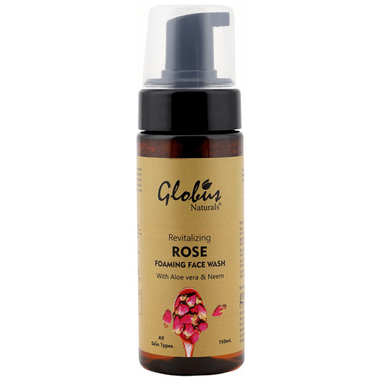 Globus Naturals Rose Foaming Face Wash image