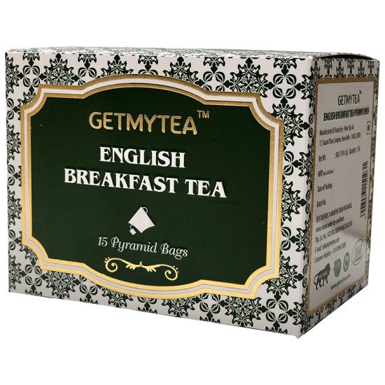 Getmytea English Breakfast Tea Pyramid Bag (2gm Each) image