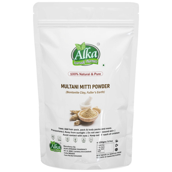 Alka Ayurvedic Pharmacy Multani Mitti Powder image