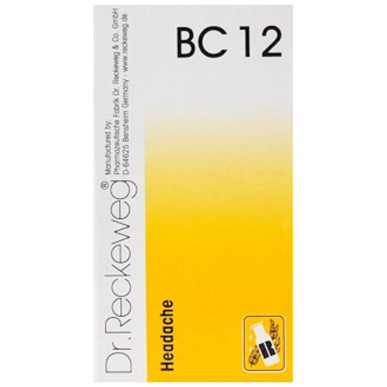 Dr. Reckeweg Bio-Combination 12 (BC 12) Tablet image