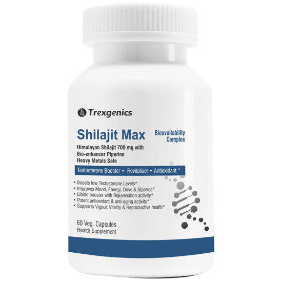 Trexgenics Shilajit Max Veg Capsule image