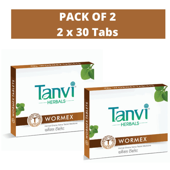 Tanvi Herbals Wormex Tablet (30 Each) image