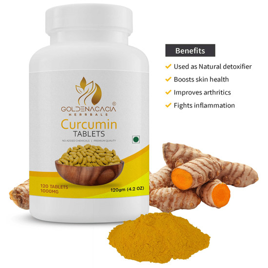 Goldenacacia Herrbals Curcumin 1000mg Tablet image