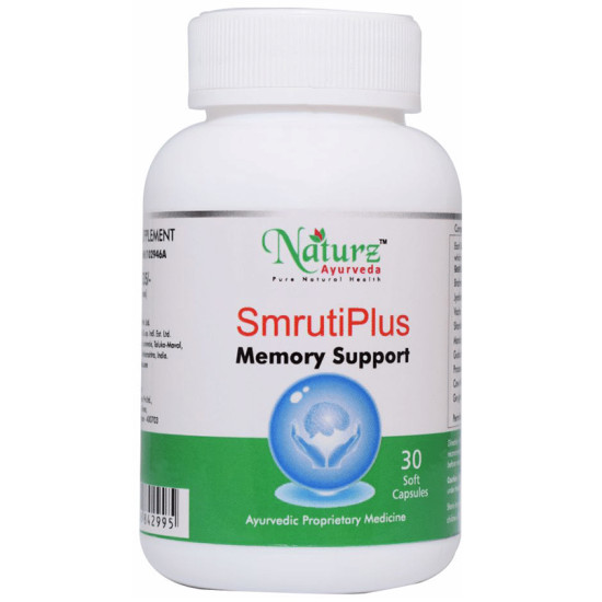 Naturz Ayurveda Smrutiplus Memory support Capsule image