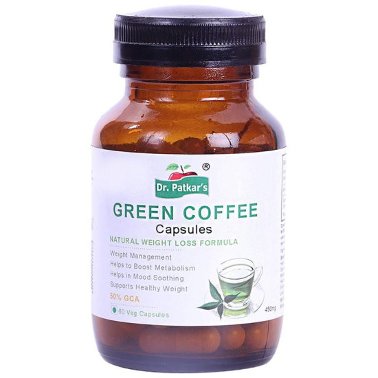 Dr. Patkar's Green Coffee Veg Capsule image