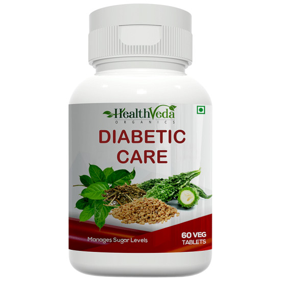 Health Veda Organics Diabetic Care Veg Tablet image