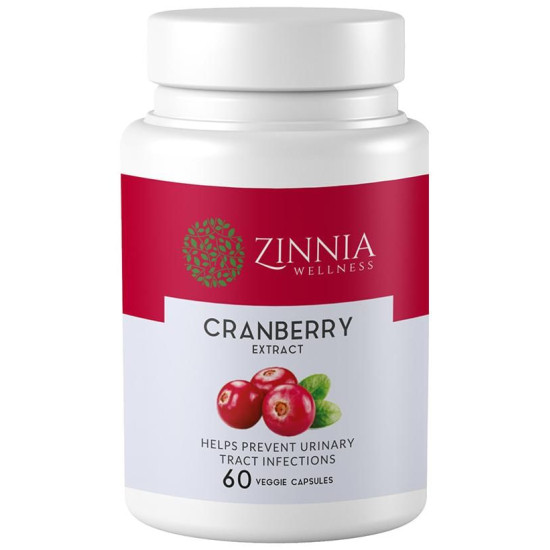 Zinnia Wellness Cranberry Extract Veggie Capsule image