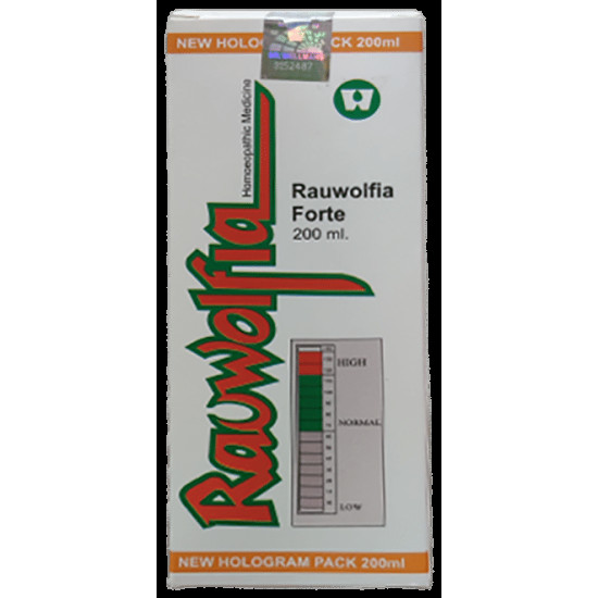 Dr. Wellmans Rauwolfia Forte Syrup image