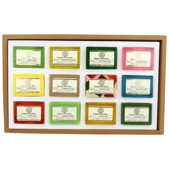 Khadi Naturals Handmade Soap Collection image