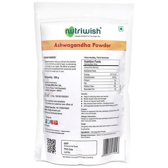 Nutriwish Ashwagandha Powder image