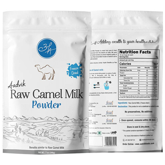 Aadvik Raw Camel Milk Powder Freeze image