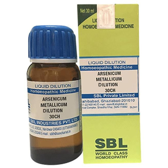 SBL Arsenicum Metallicum Dilution 30 CH image