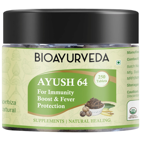 Bioayurveda Ayush 64 Tablet image