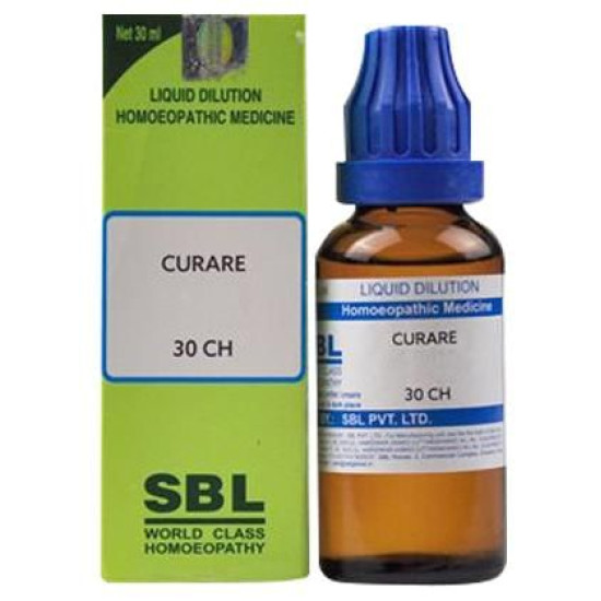 SBL Curare Dilution 30 CH image