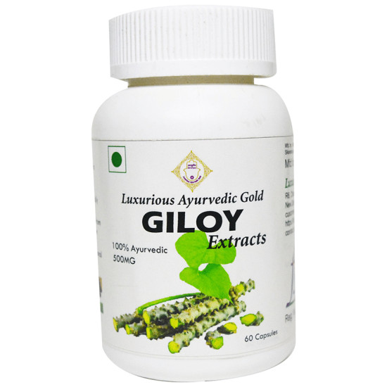 Luxurious Ayurvedic Gold Giloy Extracts 500mg Capsule image