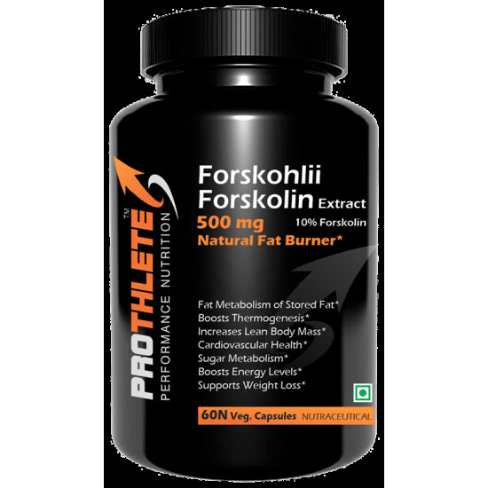 Prothlete Forskohlii Forskolin Extract 500mg Veg Capsule image