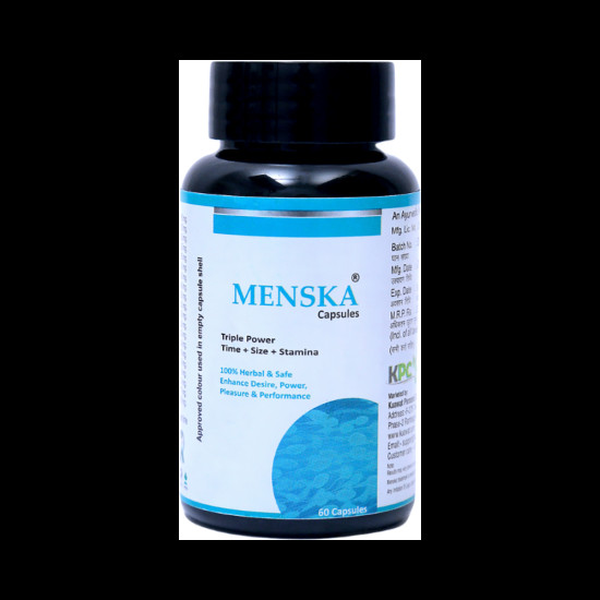 Menska Triple Power Stamina Booster Capsule (60 Each) image