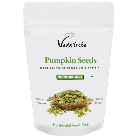 Veda Tribe Raw Unroasted Pumpkin Seeds image