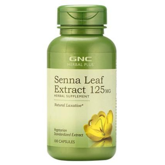 GNC Senna Leaf Extract 125mg Capsule image