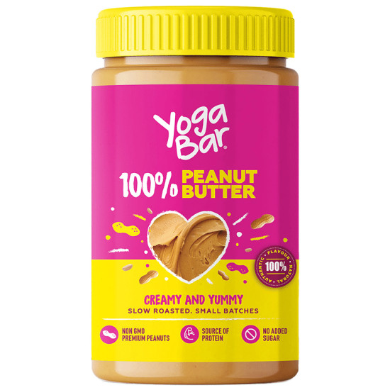 Yoga Bar 100% Peanut Butter Creamy & Yummy image