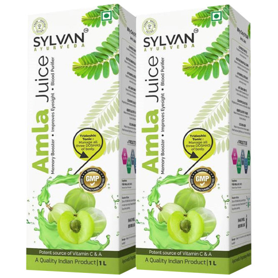 Sylvan Ayurveda Amla Juice (1Ltr Each) image