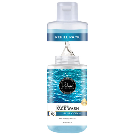 Palmist Blue Ocean Refill Foaming Face Wash image