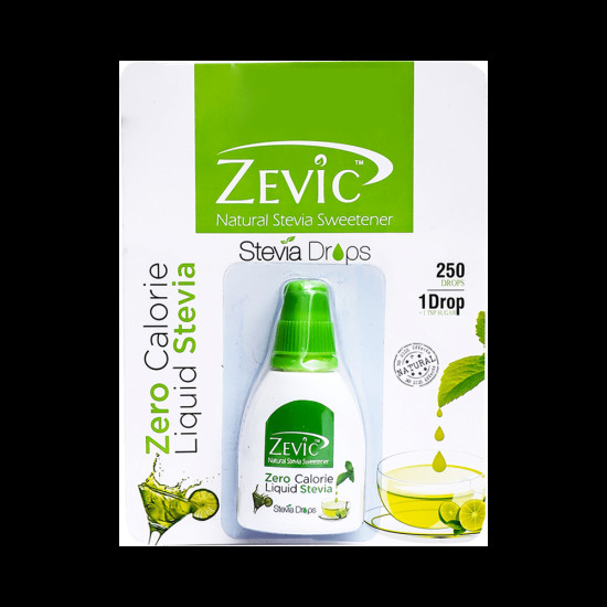 Zevic Stevia Zero Calorie Liquid 250 Drops image