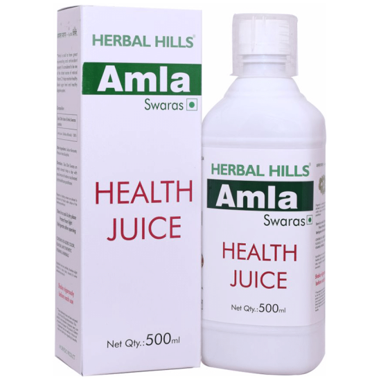 Herbal Hills Amla Swaras Health Juice Pack of 2 image