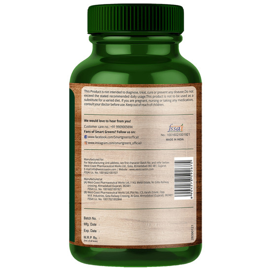 Smart Greens Plant Based Liver & Kidney Capsule image