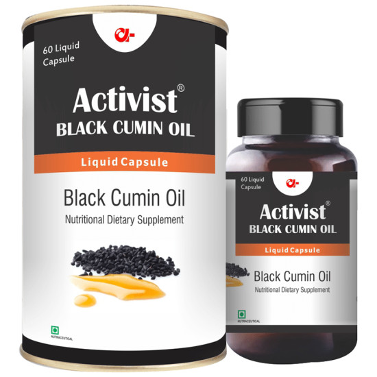 Activist Black Cumin Oil Liquid Capsule image