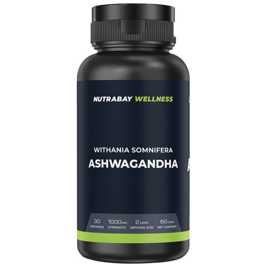 Nutrabay Wellness Ashwagandha Capsule image