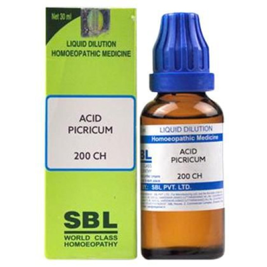 SBL Acid Picricum Dilution 200 CH image