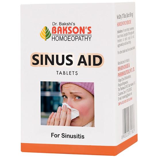 Bakson's Sinus Aid Tablet image