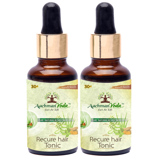 Aachman Veda Recure Hair Tonic (30ml Each) image