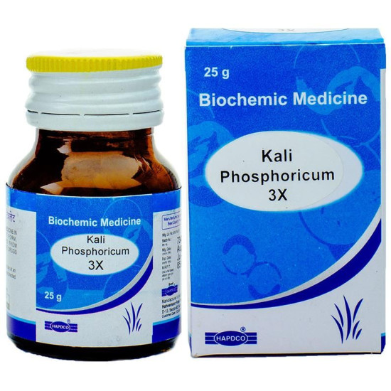 Hapdco Kali Phosphoricum Biochemic Tablet 3X image