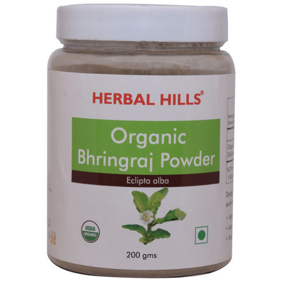 Herbal Hills Organic Bhringraj Eclipta Alba Powder image