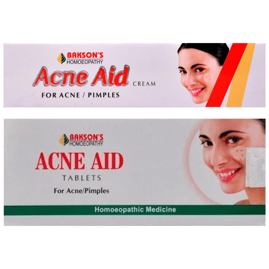 Bakson's Acne Aid Cream and Tablet image