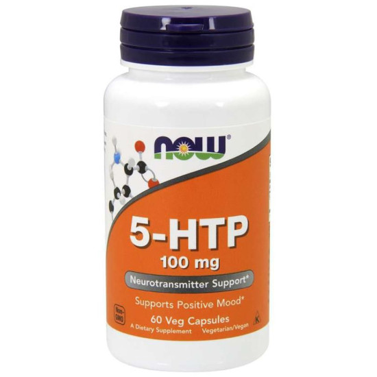 Now 5-HTP 100mg Veg Capsule image