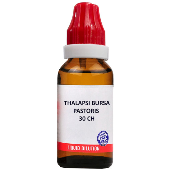 Bjain Thalapsi Bursa Pastoris Dilution 30 CH image