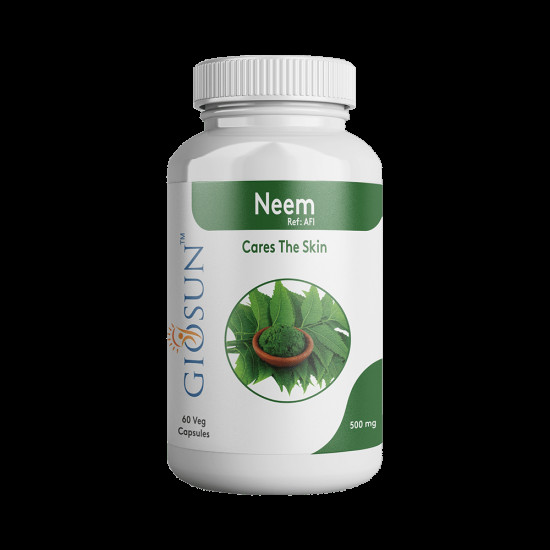 Giosun Neem 500mg Veg Capsule image