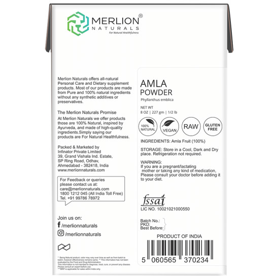 Merlion Naturals Amla Powder image